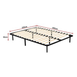 Queen Metal Bed Frame - Bedroom Furniture - Extra Image