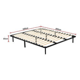 King Metal Bed Frame - Bedroom Furniture - Extra Image