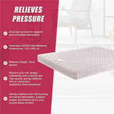 Palermo Queen 20cm Memory Foam and Innerspring Hybrid Mattress