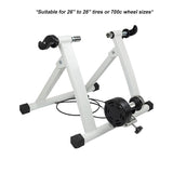 Indoor Magnetic Bicycle Trainer Fitness Bike Resistance Cycling Training Stand - Low Angle