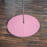 160cm Diameter Exercise Mat for Dancing Pole - Top-Down View