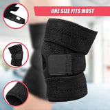 Fully Flexible Adjustable Knee Support Brace - Low Angle