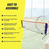 6 Meters Portable Foldable Mini Tennis Net & Post Set - Extra Image
