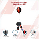 Children Punching Boxing Bag Set - Side View