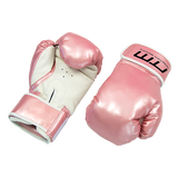 70lb Red Heavy Bag Kit Punching Boxing Bag Gloves Hand Wraps - Top-Down View