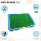 Portable Puppy Pet Toilet - Side View