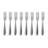 32 Piece Stainless Steel Cutlery Set Knives Fork Spoon Teaspoon - Rear View
