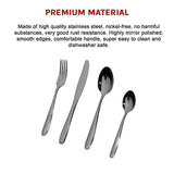 32 Piece Stainless Steel Cutlery Set Knives Fork Spoon Teaspoon - Extra Image