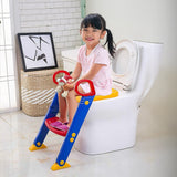 Kids Toilet Ladder Toddler Potty Training Seat - Front View