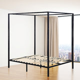 4 Four Poster Double Bed Frame - Front View