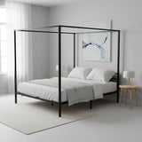 4 Four Poster King Bed Frame - 45-Degree Angle