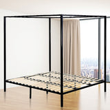 4 Four Poster King Bed Frame - Front View