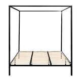 4 Four Poster King Bed Frame - Side View