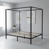 4 Four Poster Queen Bed Frame