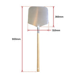 Profesional Pizza Oven Peel Paddle 90cm Wood Handle - Extra Image