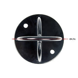 Pair of Wall Cross Anchor Mounts - Close-Up Angle