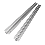 Sliding Gate Hardware Accessories Kit - 2m Track - Rear View