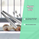 Sliding Gate Hardware Accessories Kit - 2m Track - Low Angle