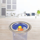 8L Concealed Benchtop Bin - Rear View