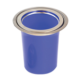 8L Concealed Benchtop Bin - Close-Up Angle
