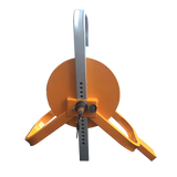 Car Vehicle Wheel Clamp Lock - Rear View