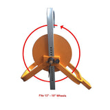 Car Vehicle Wheel Clamp Lock - Low Angle