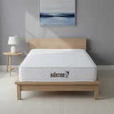 Contour Encased Coil Single Mattress  Hybrid Support with CertiPUR-US® Certified Foam Comfort Layers