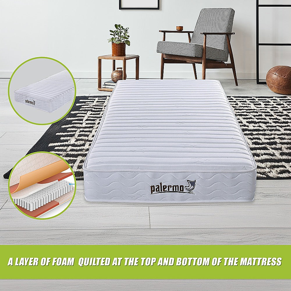 Palermo King Single Mattress Memory Foam Green Tea Infused CertiPUR Approved