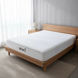 Contour Encased Coil King Mattress – Hybrid Support with CertiPUR-US® Certified Foam Comfort Layers - Front View