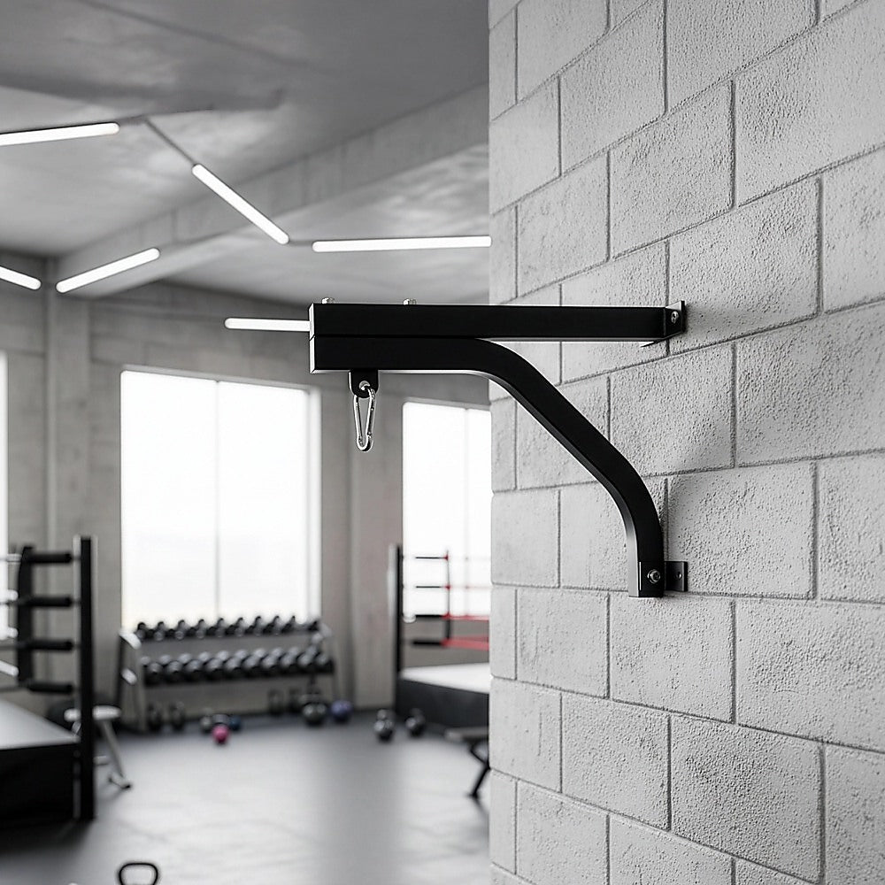 Heavy Duty Punch Bag Wall Bracket Steel Boxing Bag Holder for Home Gym
