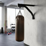 Heavy Duty Punch Bag Wall Bracket – Steel Boxing Bag Holder for Home Gym - Rear View