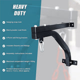Heavy Duty Punch Bag Wall Bracket Steel Boxing Bag Holder for Home Gym