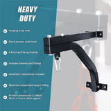 Heavy Duty Punch Bag Wall Bracket - Close-Up Angle