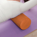 45 x 15cm Physio Yoga Pilates Foam Roller - Rear View