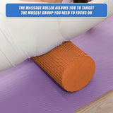 45 x 15cm Physio Yoga Pilates Foam Roller - Low Angle