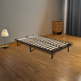 King Single Metal Bed Frame - Bedroom Furniture - Front View