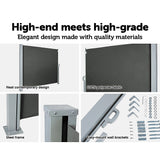 1.8X3M Retractable Side Awning Shade - Side View