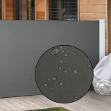 1.8X3M Retractable Side Awning Shade - Close-Up Angle