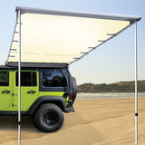 1.4m x 2m Car Side Awning Roof - Front View