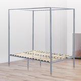 4 Four Poster Queen Bed Frame - Front View