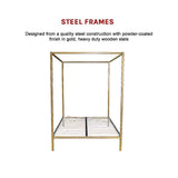 4 Four Poster Queen Bed Frame - Extra Image