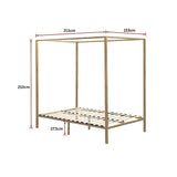 4 Four Poster Queen Bed Frame - Extra Image