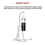 30kg Heavy Duty Boxing Punching Bag Solid Filled - Extra Image