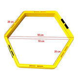 Fitness Agility Grid System - Close-Up Angle