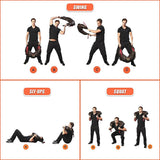 5kg Bulgarian Workout Power Bag - Top-Down View