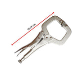 10pc Heavy Duty Steel C-Clamps 6 Mig Welding Locking Plier Vice Grip - Extra Image