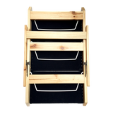 3 Steps Portable Dog Cat Pet Stairs - Top-Down View