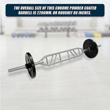 Olympic Swiss Bar Specialty Barbell for Bench Press & Tricep Training