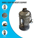 Jumbo 2.2L Sports Water Drink Bottle - Side View