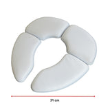 Kids Baby Toddler Travel Folding Padded Potty Seat Cushion Toilet Training - Close-Up Angle